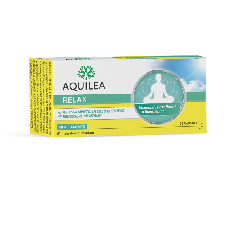 Aquilea Relax Integratore per il benessere mentale 24 capsule