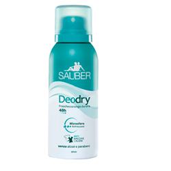Sauber DeoDry Spray 48h Deodorante Lunga Durata 150 ml