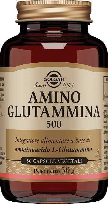 AMINO GLUTAMMINA 500 50CPS VEG