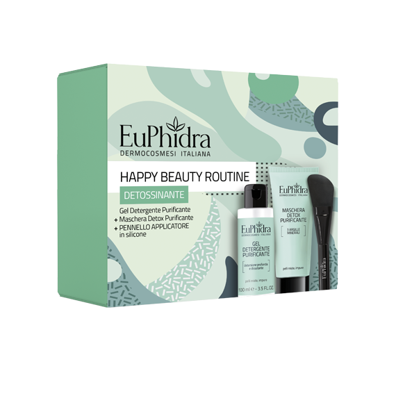 EUPHIDRA HAPPY BEAUTY ROUTINE DETOSSINANTE 