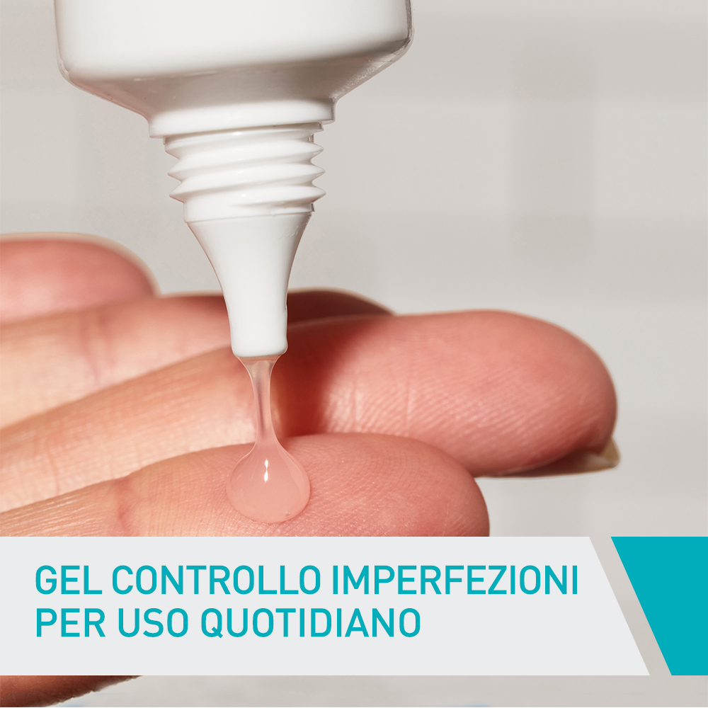 CeraVe Gel Controllo Imperfezioni, Riduce brufoli e imperfezioni, migliorando l’aspetto dei pori 40 ml
