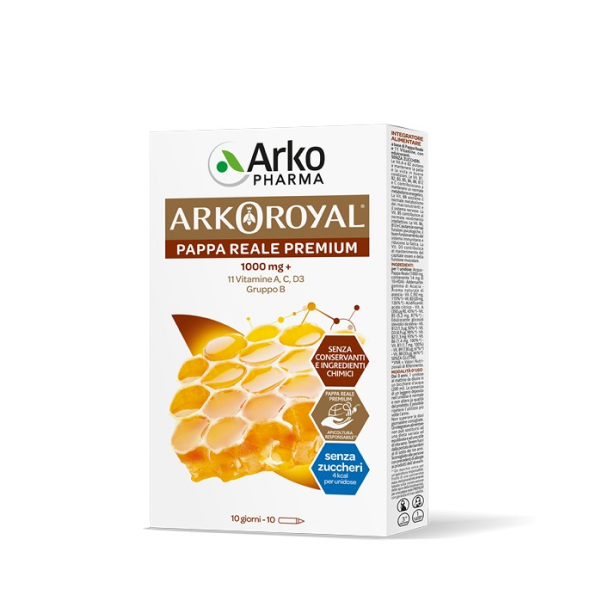 Arkoroyal Pappa Reale Premium con 11 Vit. 10Flaconcini