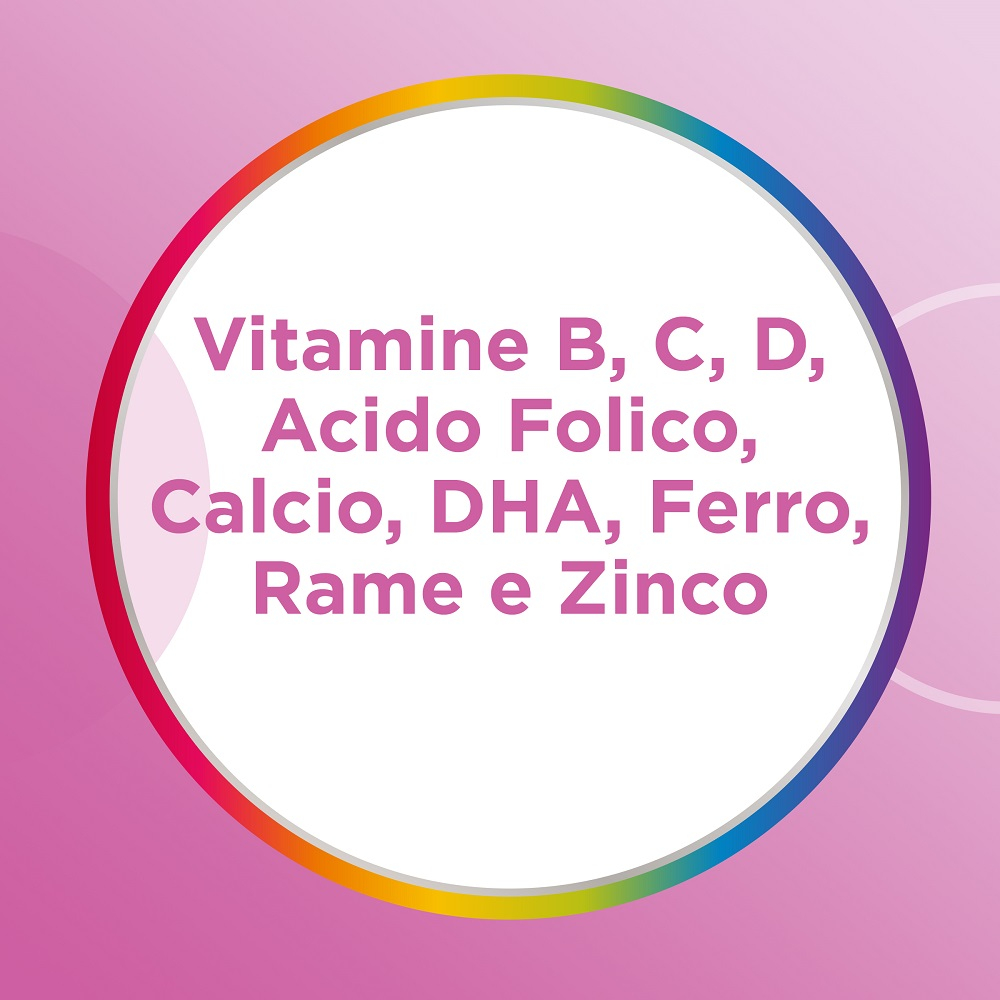 Multicentrum Mamma DHA Integratore Alimentare Multivitaminico Multiminerale Gravidanza 30Cpr+30Cps