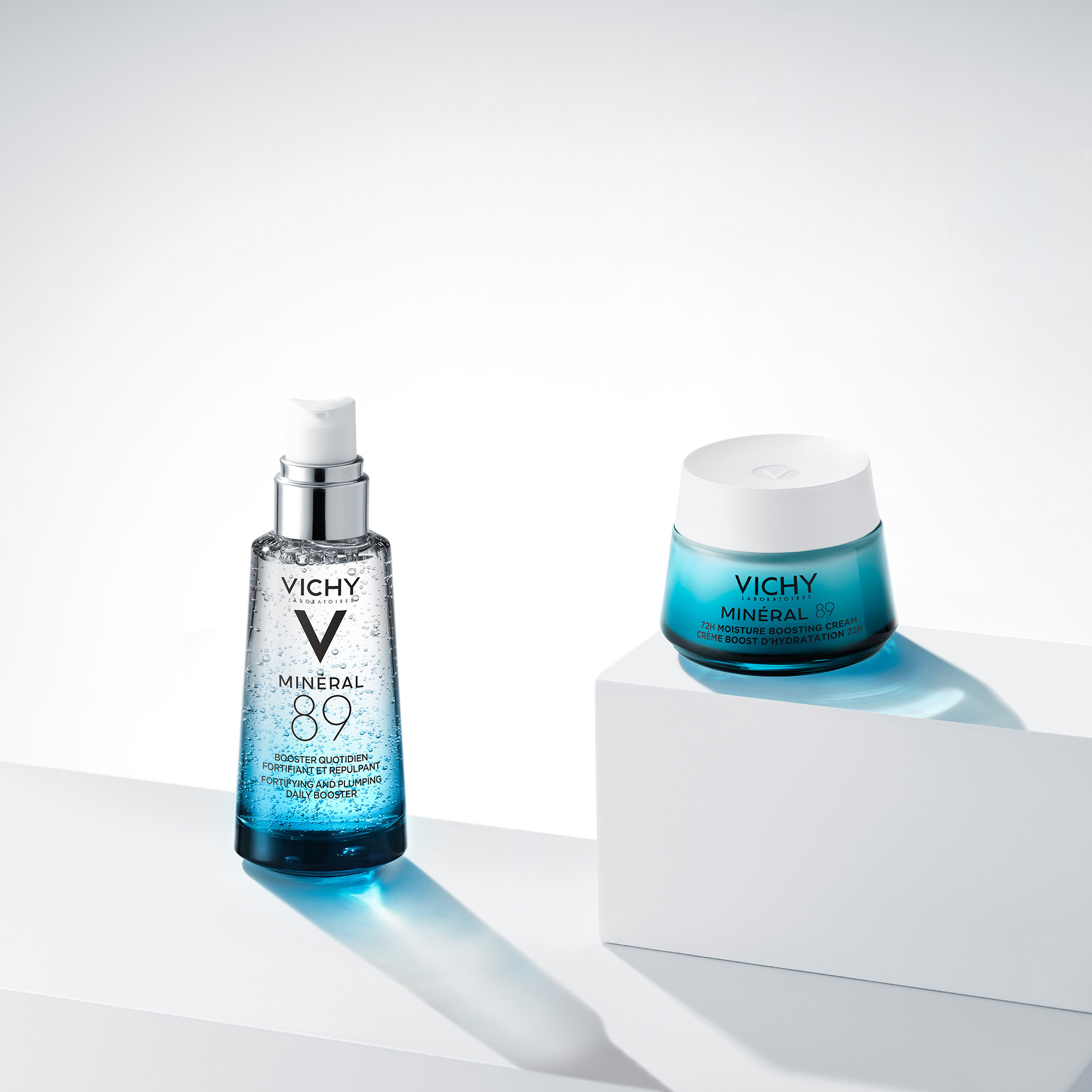Vichy Minéral 89 Booster Quotidiano Fortificante e Rimpolpante con Acido Ialuronico 75ml