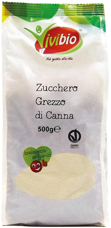 ZUCCHERO GREZZO CANNA BIO 500G