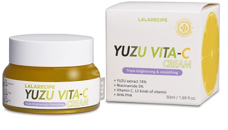 LALARECIPE YUZU VITA C CREAM