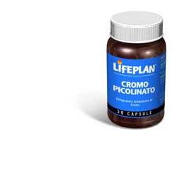 Life Plan Cromo Picolinato Integratore 30 Capsule