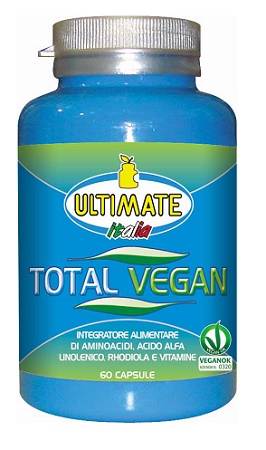 Ultimate Wellness Total Vegan Integratore Vegano 60 Capsule