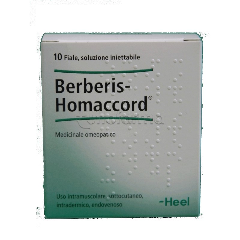Heel Berberis Homaccord 10 Fiale