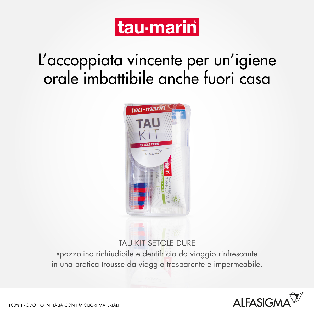 Tau-Marin Kit Spazzolino Duro