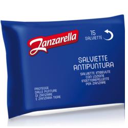 Zanzarella Plus Salviette Antizanzare 15 Pezzi