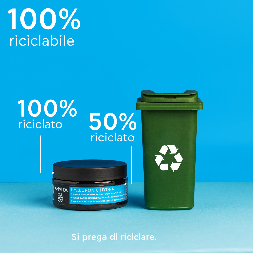 APIVITA - Hyaluronic Hydra Maschera Capelli Idratante 200ml 