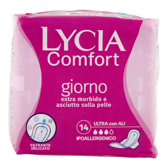 LYCIA ASS U/SOTTILE CON ALI X 14 P