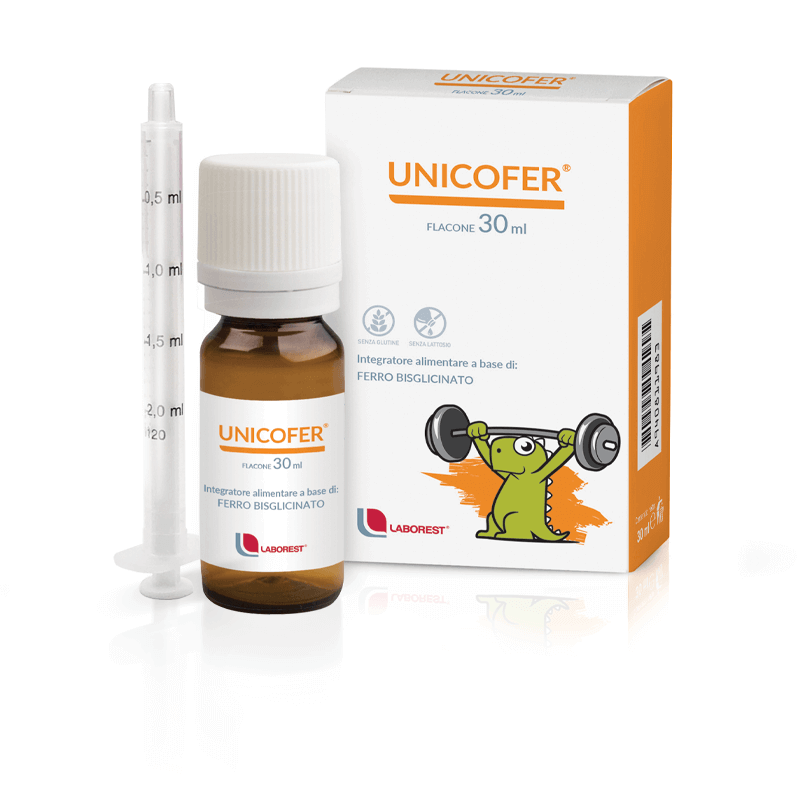 Unicofer integratore di ferro per i bambini flacone da 30 ml