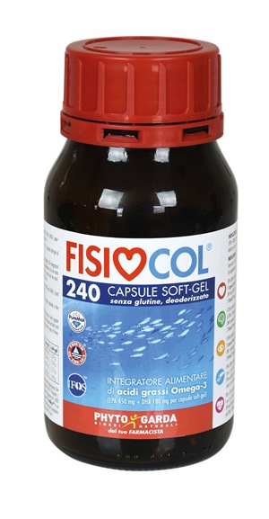 Fisiocol Omega 3 Integratore 240 Capsule
