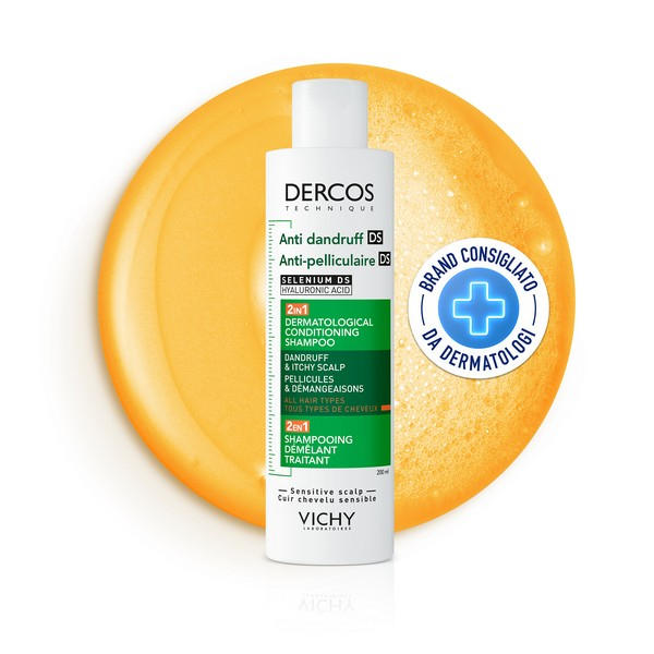 Vichy Dercos 2in1 Shampoo + Balsamo Anti-forfora DS? trattante dermatologico 200ml