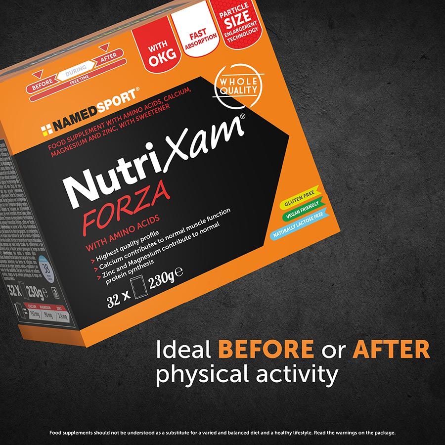 Named Sport NutriXam Forza - Integratore Di Aminoacidi 32 Bustine