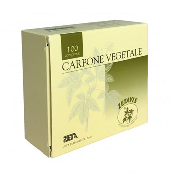Zetavis Carbone Vegetale Integratore 40 Compresse