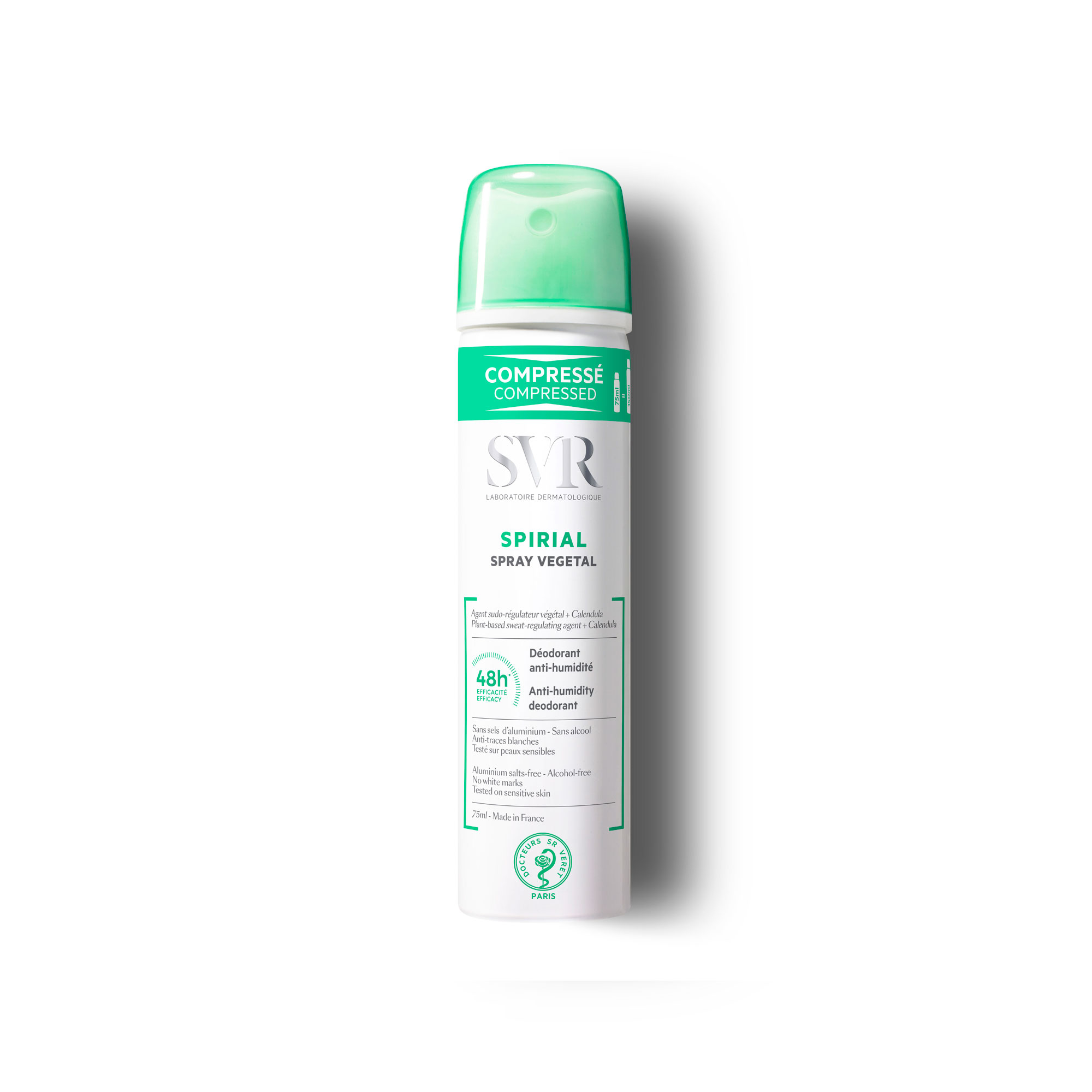 SVR Spirial Deodorante Spray Vegetale 75mL