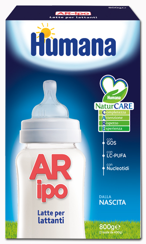 Humana AR IPO contro il Rigurgito dei Lattanti