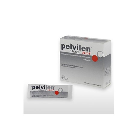 Pelvilen Dual Act - Integratore Antinfiammatorio dell' area pelvica - 60 Bustine