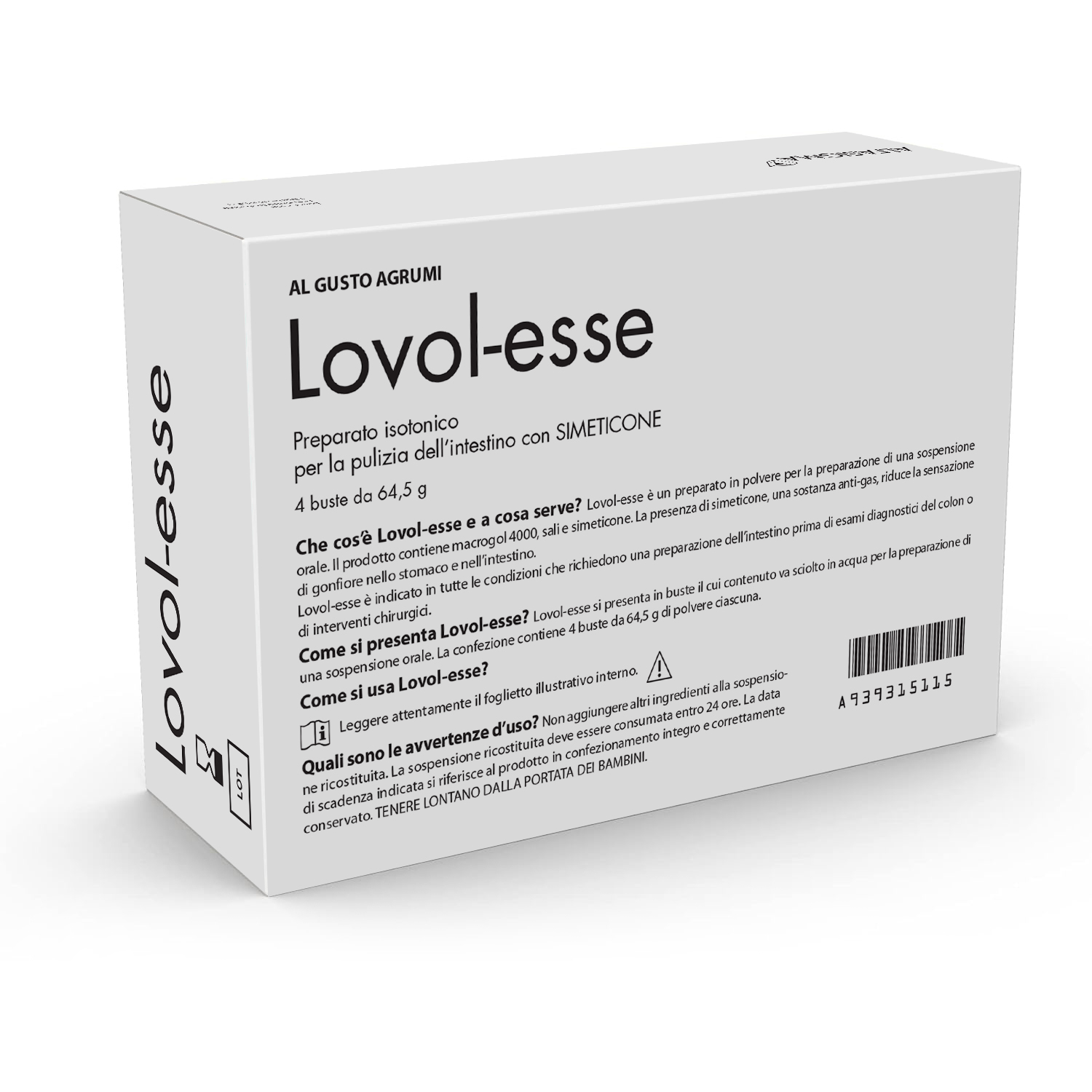 Lovol-Esse Integratore Intestinale 4 Bustine