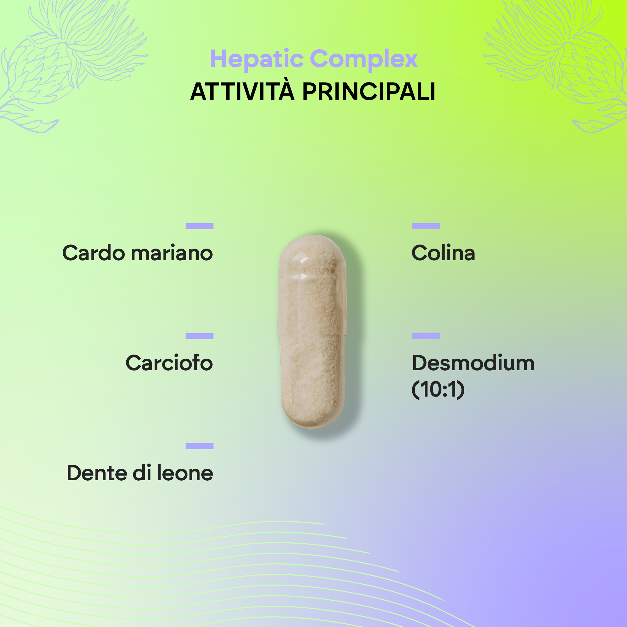 Nutralie Hepatic Complex 60 Capsule - Integratore Per La Funzione Epatica
