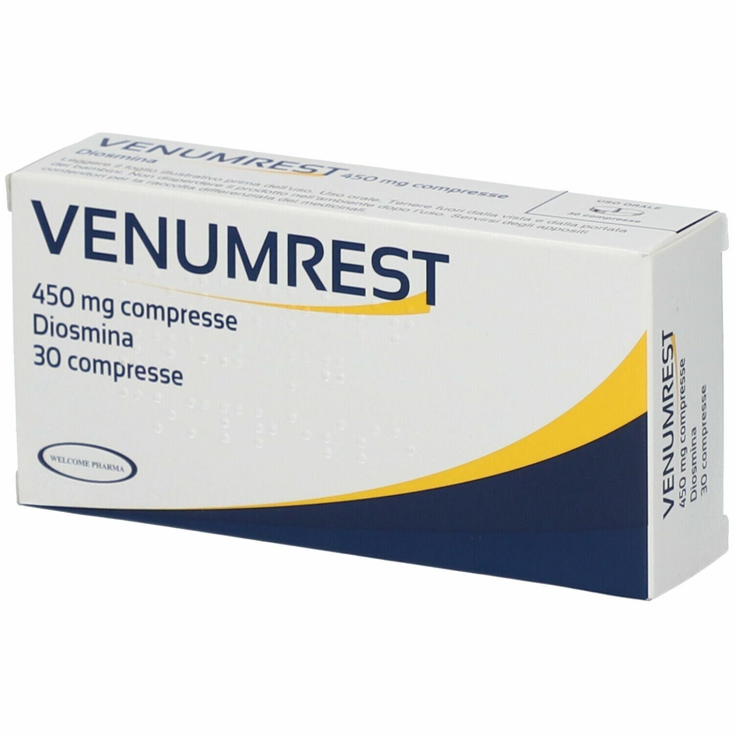 VENUMREST DIOSMINA EG 30 compresse  450MG
