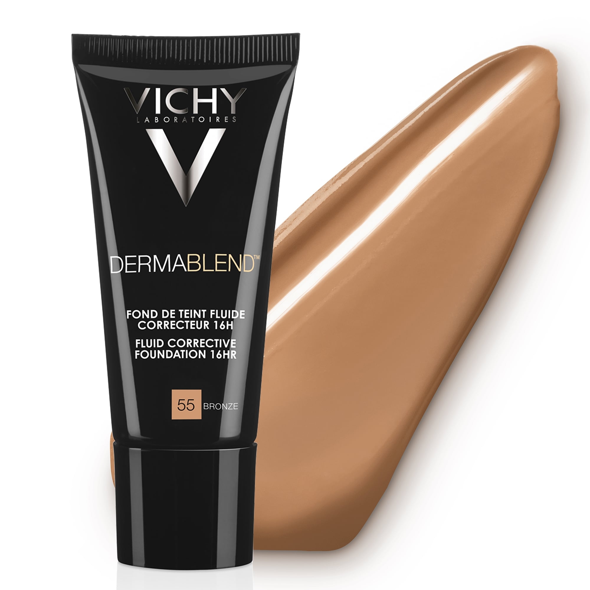 Vichy Dermablend Fondotinta Correttore Fluido 16h tonalità 55 - 30 ml correttore fino a 16 ore