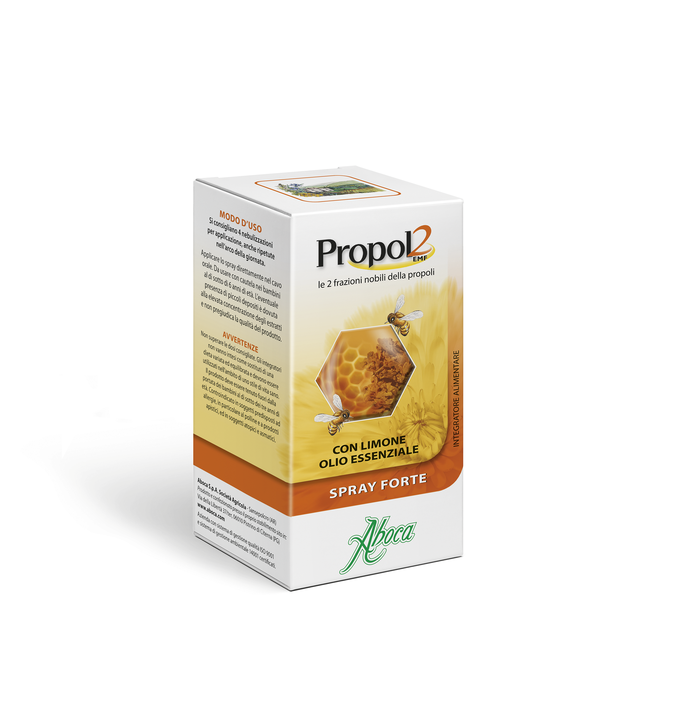 Aboca Propol2 EMF Spray Forte Integratore Gola Infiammata 30 ml