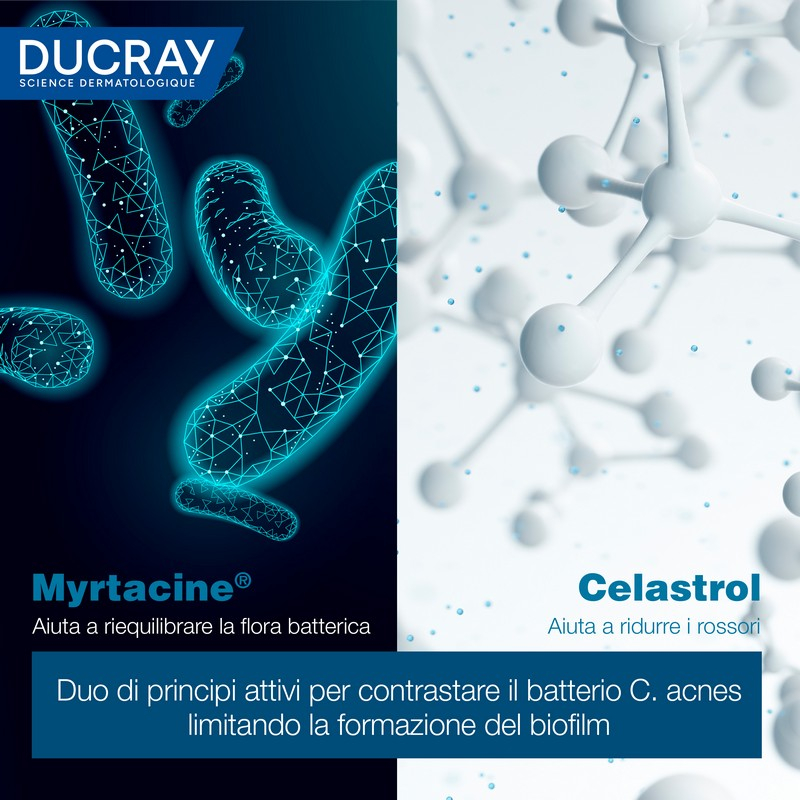 Ducray Keracnyl  PP+ Crema anti-imperfezioni, pelle grassa a tendenza acneica, 30ml 