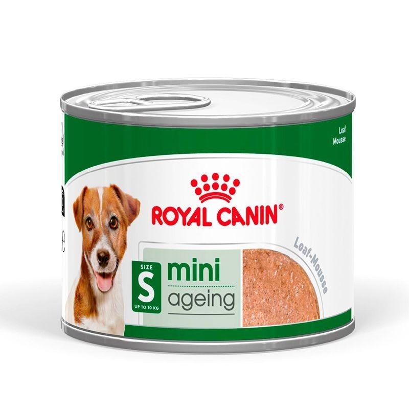 ROYAL CANIN CANE MINI AGEING PATE' 195GR (lattina)