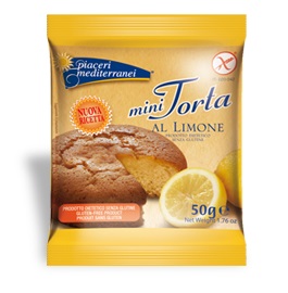 Piaceri Mediterranei Mini Torta Limone Senza Glutine 50 g