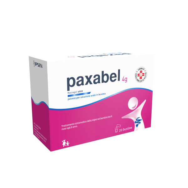 Paxabel 4g Macrogol 4000 Polvere Soluzione Orale 20 Bustine