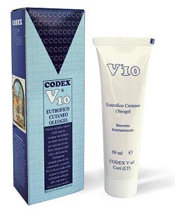 Codex V10 Oleogel Eutrofico Cutaneo Trattamento Rigenerante 50 ml