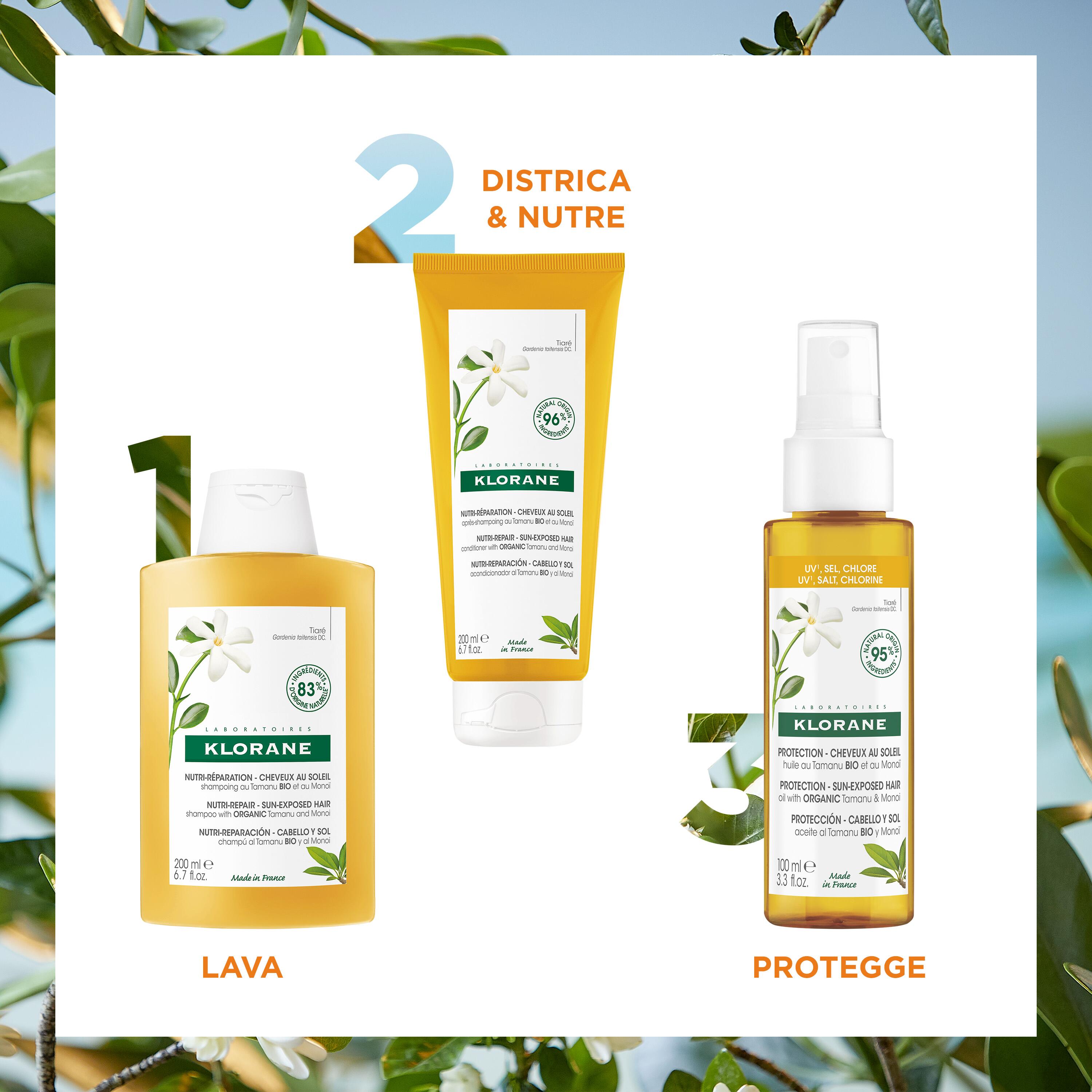Klorane - Olio Nutriente Per Capelli Al Tamanu Bio E Monoï 100 ml
