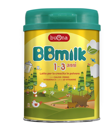 BBmilk 1-3 anni latte in polvere 750g