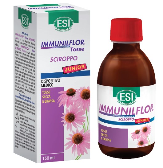 Esi Immunilflor Sciroppo Junior Tosse secca e grassa 150 mL