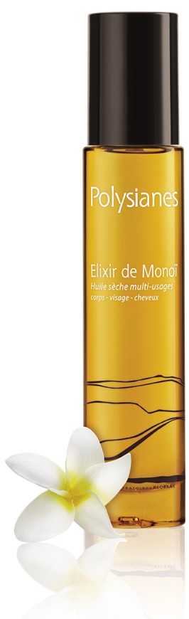 Polysianes Elixir de Monoi olio secco multi-funzione doposole per capelli e corpo 100ml