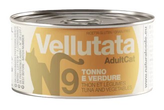 NATURAL CODE GATTO VELLUTATA N9 TONNO E VERDURE 85GR (lattina)