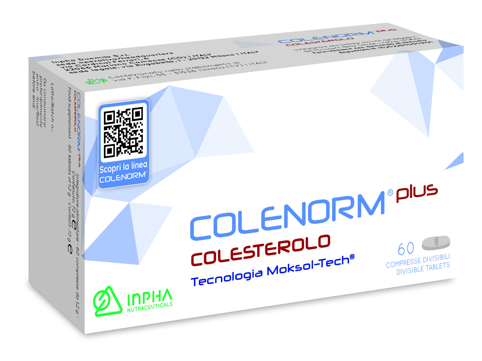 COLENORM PLUS COLESTEROLO® - 60 compresse