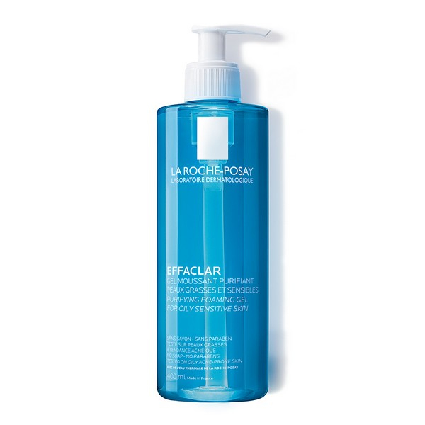 La Roche-Posay Effaclar Gel purificante micro-peeling per pelle mista, grassa o a tendenza acneica 400 ml