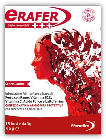 Erafer+++ Integratore 15 Bustine