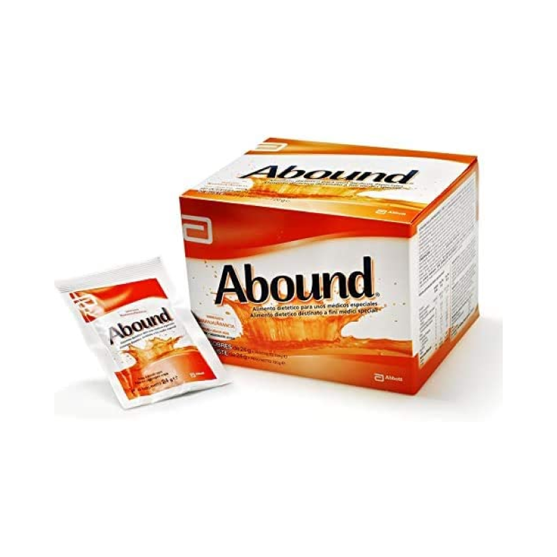 ABOUND ABBOTT - Amminoacidi essenziali Arginina, Glutammina e HMB 30BUSTINE ARANCIA