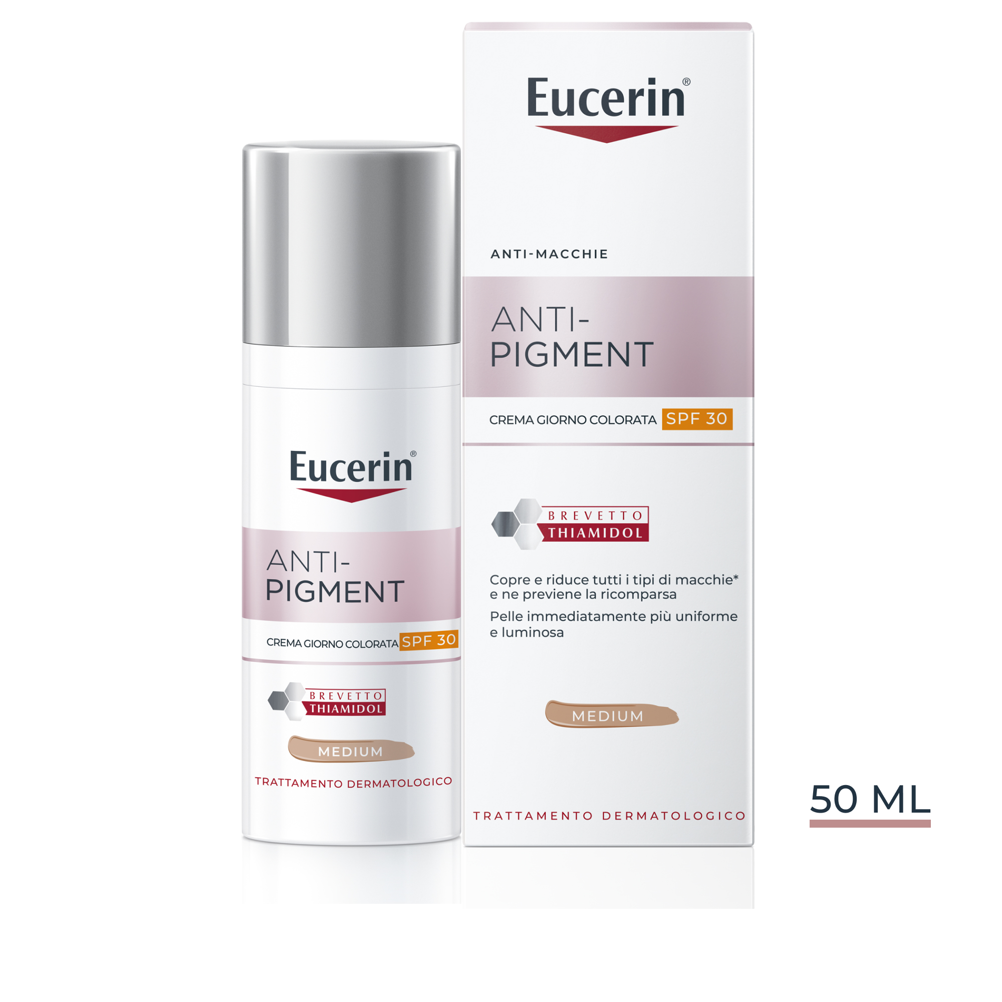 Eucerin Anti-pigment Crema Colorata Viso SPF30 50mL