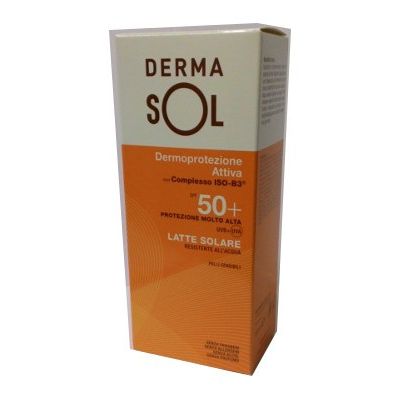 Dermasol Latte Solare Corpo SPF 50+ Protezione Molto Alta 150 ml