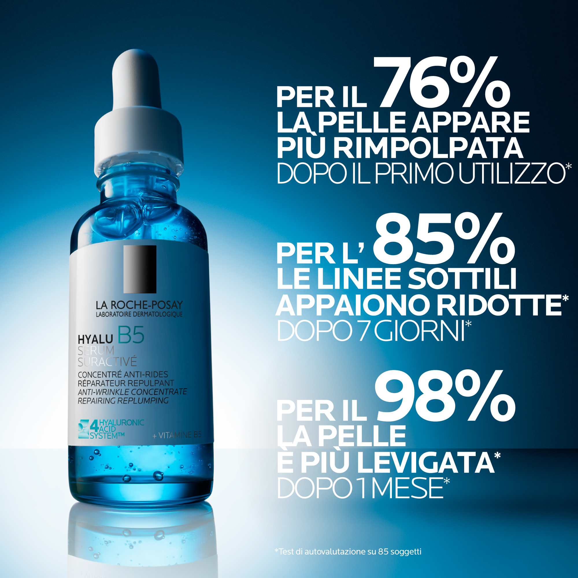 La Roche-Posay Nuovo Hyalu B5 Siero Concentrato Anti-Rughe. Adatto a tutti i Tipi di Pelle e fototipi. 30ml​