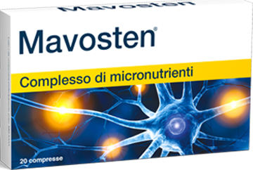 Mavosten Integratore di Micronutrienti per Nervi Sani 20 Compresse