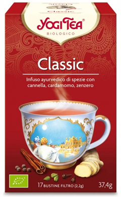 Fior di Loto Yogi Tea Classicc Cannella e Spezie Bio 37 g