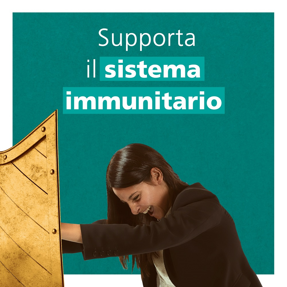 Be-Total Immuno Protection Integratore Alimentare Difese Immunitarie Vitamina B Zinco 14 Bustine